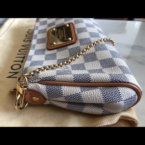 ❗️SOLD❗️Louis Vuitton Eva Damier Azur - Picture 3 of 6